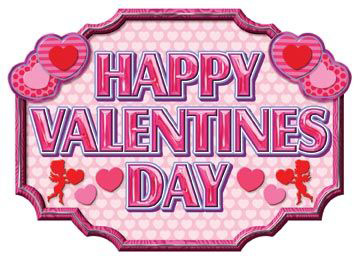 Happy Valentine's Day Sign