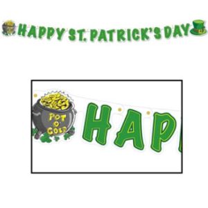 Happy St. Patrick's Day Streamer