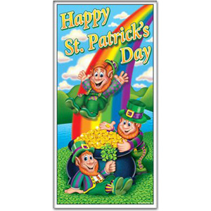 Happy St. Patrick's Day Door Sign
