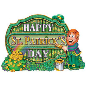Happy St. Patrick's Day Sign