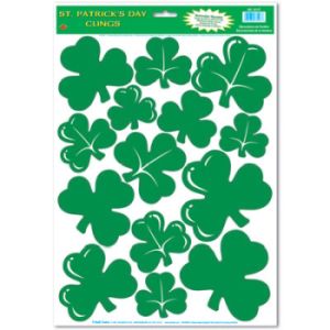 Shamrock Clings Sheet