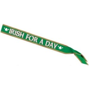 Irish for a Day Sash