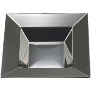 Squares 12 oz Plastic Soup Bowls, Black