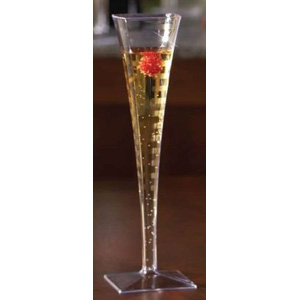 Squares 5 oz Champagne Glasses