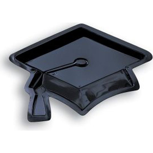 Mortarboard Plastic Serving Tray