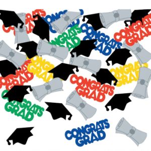 Metallic Diploma Confetti