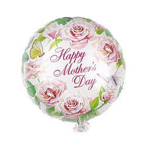 Happy Mother's Day Sweetheart Roses Foil Balloon