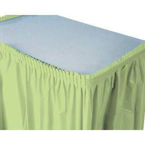 Table Skirting, 13' Pistachio