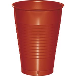 Premium 12 oz Plastic Cups, Brick