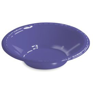 Premium 12 oz Plastic Bowls, Purple