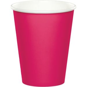 9 oz Hot/Cold Cups, Hot Magenta