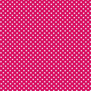 Coordinate Dots 3-Ply Beverage Napkins, Hot Magenta