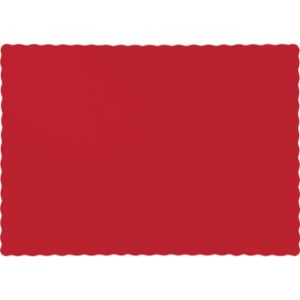 Paper Placemats, Red