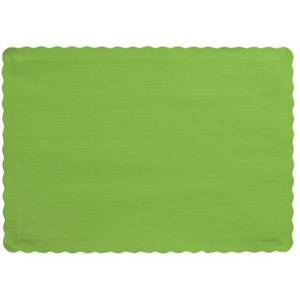 Paper Placemats, Fresh Lime
