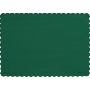 Paper Placemats, Hunter Green