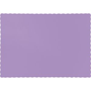 Paper Placemats, Lavender