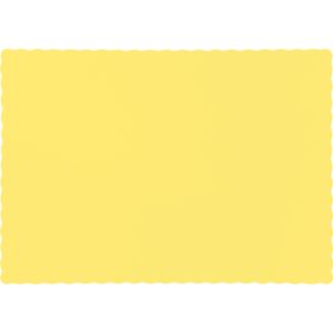 Paper Placemats, Yellow