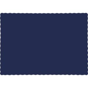 Paper Placemats, Navy Blue