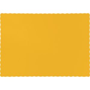 Paper Placemats, School Bus Yellow
