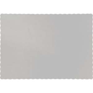 Paper Placemats, Silver
