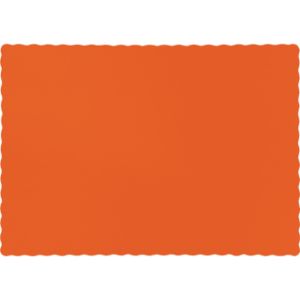 Paper Placemats, Sunkissed Orange