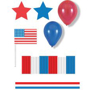 Patriotic Bike Decorating Kit