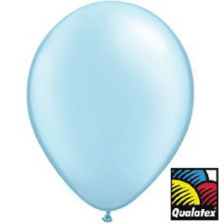 11-inch Qualatex Balloons, Pastel Blue