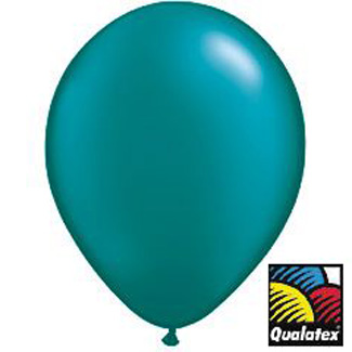 11-inch Qualatex Balloons, Pearl Teal