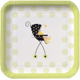 Stroller Fun 7-inch Plates