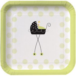 Stroller Fun 9-inch Plates
