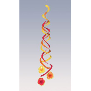 Hibiscus Heat Deluxe Hanging Danglers