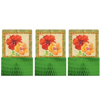 Bamboo Bash Mini Honeycomb Centerpieces