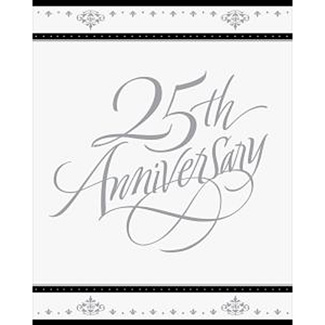 Stafford Silver 25th Anniversary Invitations