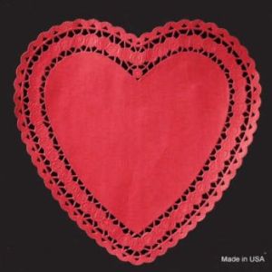 Red Heart Paper Lace Doilies, 10-inch