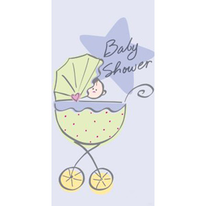 Congrats Baby Shower Door Sign