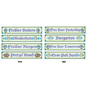 Oktoberfest Sign Cutouts
