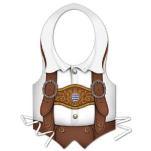 Plastic Oktoberfest Vest