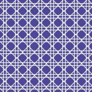 Coordinate Cane Print 3-Ply Beverage Napkins, Purple
