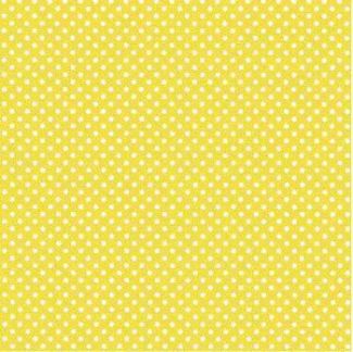 Coordinate Dots 3-Ply Beverage Napkins, Yellow