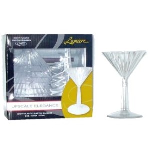Lumiere 5oz Martini Glasses
