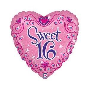 Sweet Sixteen Foil Balloon