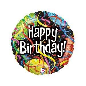 Happy Birthday Streamers