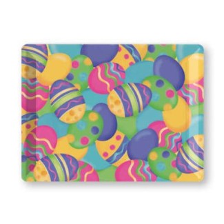 Easter Eggs Plastic Serving Tray