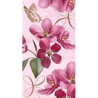 Cherry Blossoms 3-Ply Buffet Towels