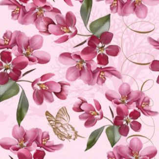 Cherry Blossoms Banquet Table Cover