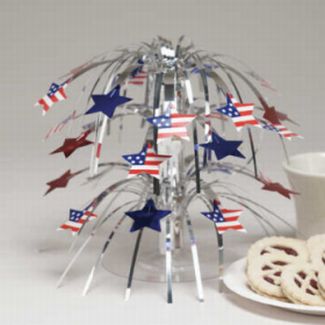 Stars Flags Mini Cascade Centerpiece