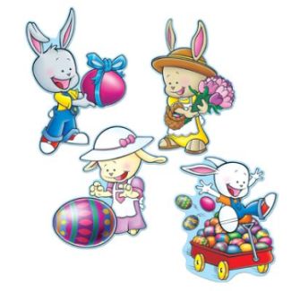Easter Egg Hunt Cut-Outs