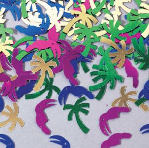 Tropical Birds Confetti