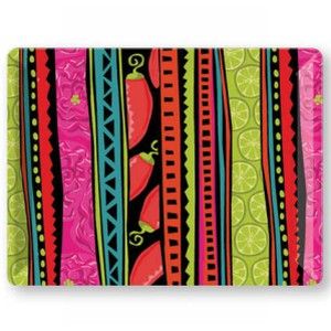 Caliente Plastic Serving Tray