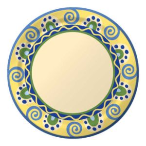 Mediterranean Pottery 10-1/4-inch Plates